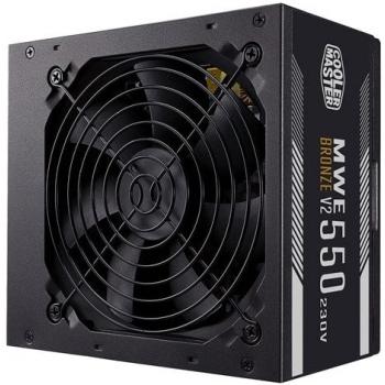 
Cooler Master – Power Supply { 550W V2 80 PLUS MWE – Bronze // Non-Modular } [ UK – MPE – 5501 – ACABW – BUK ]